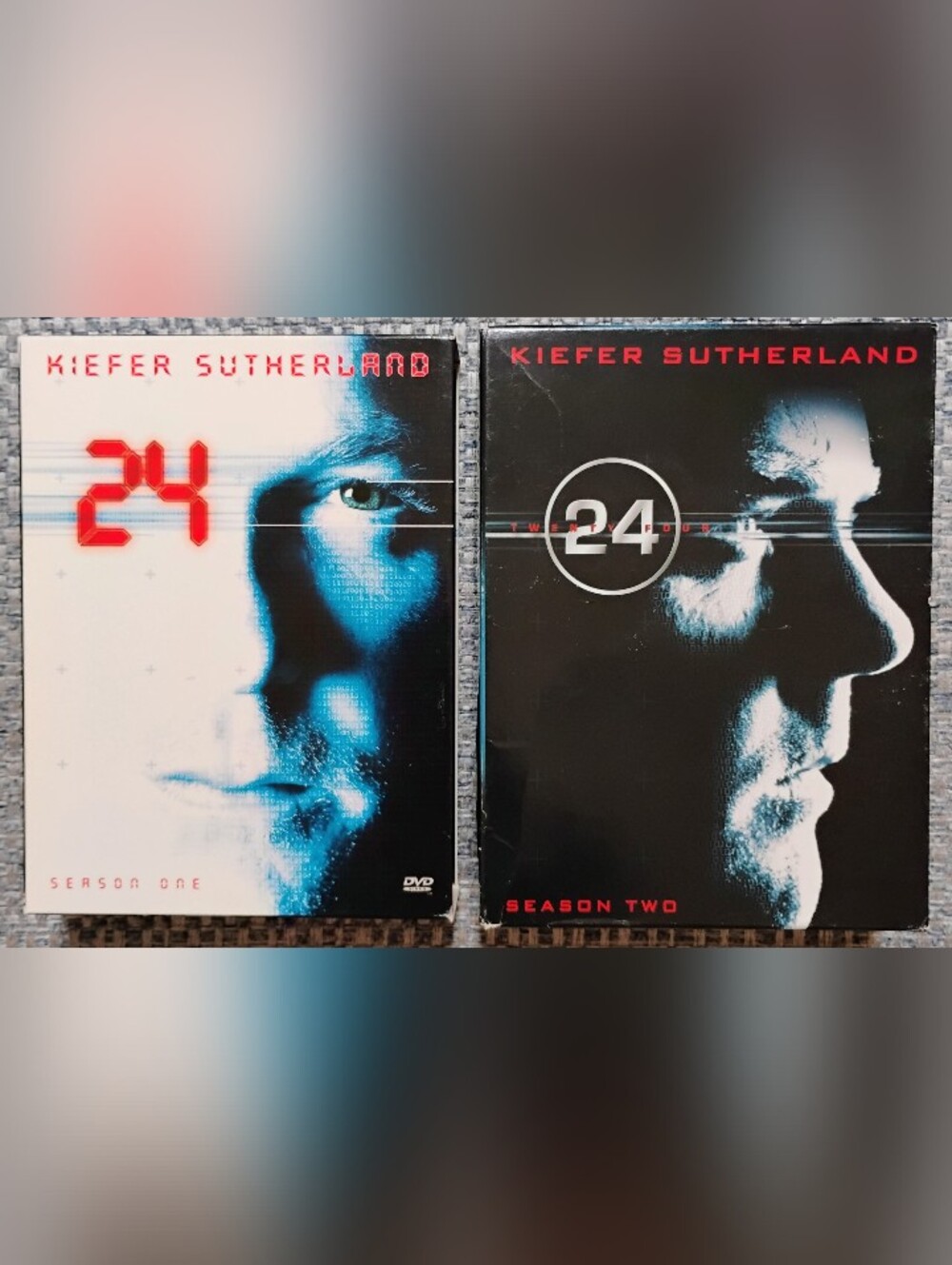 24 - Kiefer Sutherland - TV Series DVD Bundle - Complete Seasons 1 & 2 Box Sets